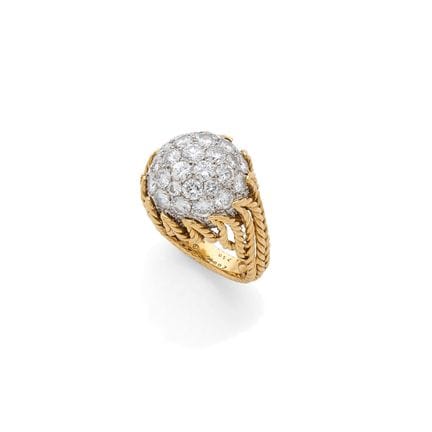 VAN CLEEF &amp; ARPELS

Ring „Cocktail“

Runde Dia