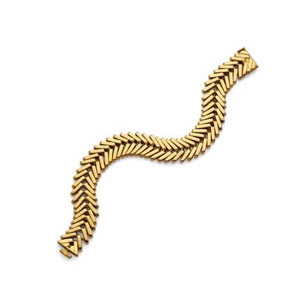 VAN CLEEF &amp; ARPELS

Armband „Chevrons“

18 Kar