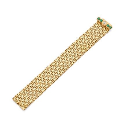 ARMBAND „RUBAN“

Diamant im Antikschliff, Türkise 