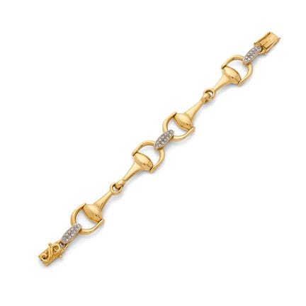 ARMBAND „MORS“

Runde Diamanten im 8-8-Schliff
18 