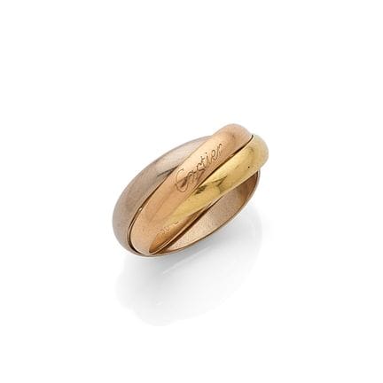 CARTIER

Ring „Trinity“

Drei 18-karätige Goldlegi