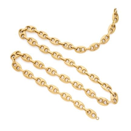 LANGKETTE

Kaffee-Korn-Kette
18 Karat Gold (750)
L