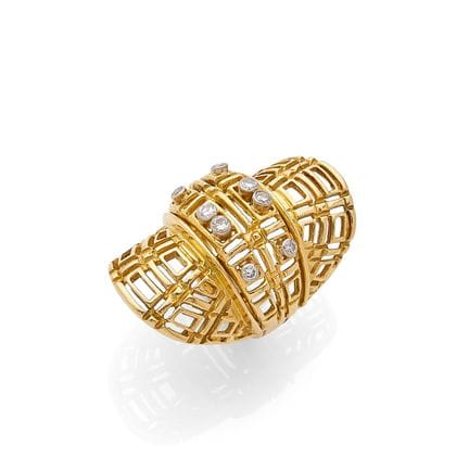LALAOUNIS

Markanter Ring mit durchbrochenem Desig