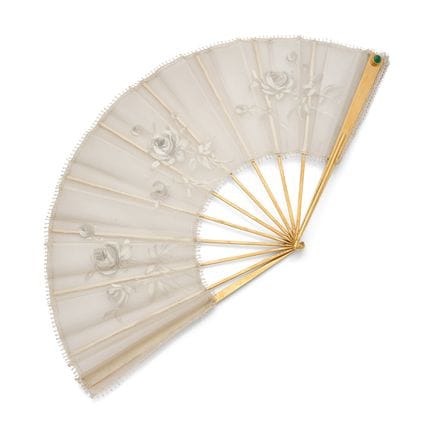 M. GÉRARD

Fan

Fabric painted with floral motifs
