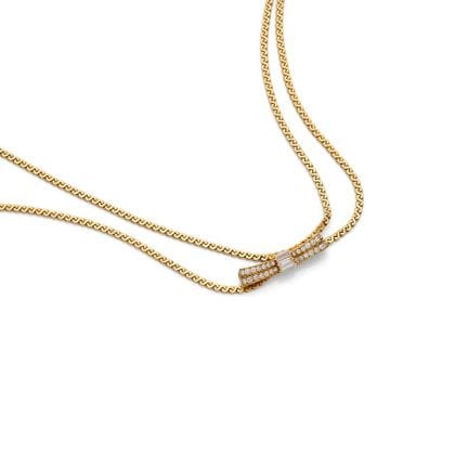 VAN CLEEF &amp; ARPELS

Halskette „Noeud“

Baguett