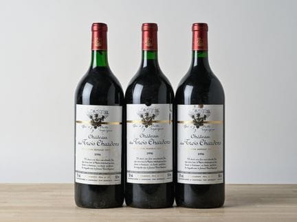 3 Mag CHÂTEAU DES TROIS CHARDONS (pequeñas imperfe
