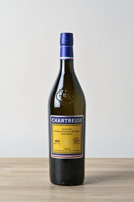 1 B CHARTREUSE JAUNE CUVEE DES MEILLEURS OUVRIERS 