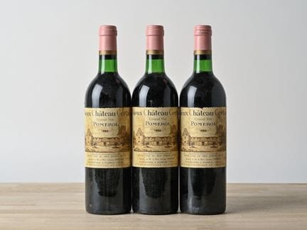 3 B VIEUX CHÂTEAU CERTAN (1 B.G.; 2 T.L.B.+; e.t.h
