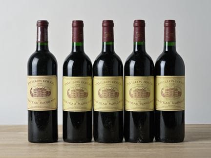 4 botellas de «Pavillon Rouge» del Château Margaux