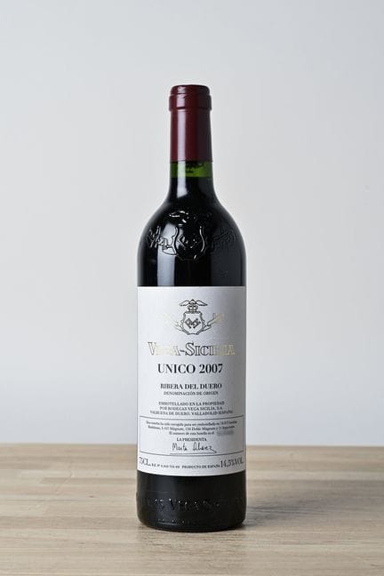 1 B RIBERA DEL DUERO UNICO - 2007 - Vega Sicilia