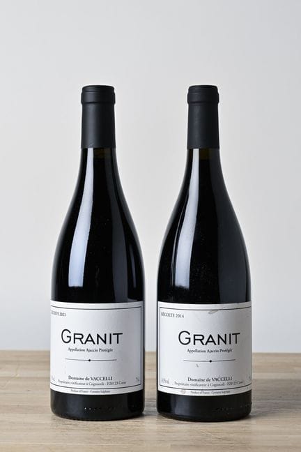 2 B CORSE AJACCIO GRANIT Red - 2022 - Domaine Vacc