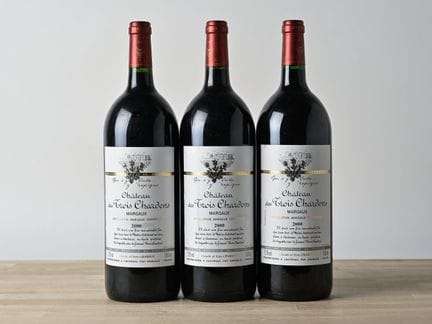 3 Mag CHÂTEAU DES TROIS CHARDONS (e.l.s.) - 2000 -