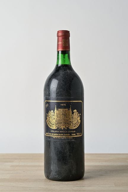 1 botella de CHÂTEAU PALMER (T.L.B.+) - 1979 - GCC