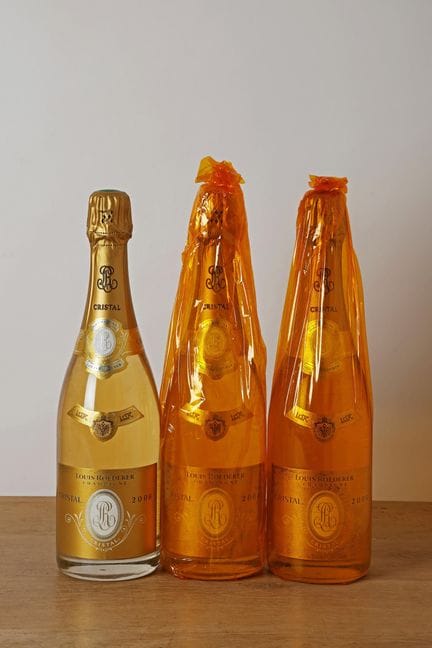 3 B CHAMPÁN BRUT CRISTAL - 2008 - Louis Roederer