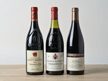 1 botella de CHÂTEAUNEUF DU PAPE Tinto - 2012 - Ch