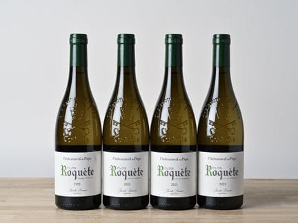 4 B CHÂTEAUNEUF DU PAPE CLOS ROQUETTE Blanc - 2023