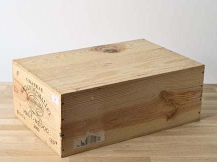 12 B CHÂTEAU SOCIANDO-MALLET (Caja de madera origi
