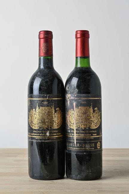 2 B CHÂTEAU PALMER (1 T.L.B.+-; entre otros) - 198