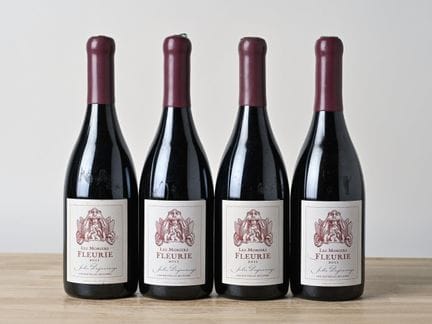 4 B FLEURIE LES MORIERS (1 capsule with damaged wa
