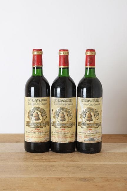 3 B CHÂTEAU L'ANGELUS (2 T.L.B.+; 1 T.L.B; e.t.a.)