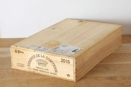 6 B RESERVE DE LA COMTESSE (Caisse Bois d'origine)
