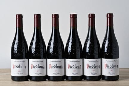 6 B CHÂTEAUNEUF DU PAPE PIEDLONG Red - 2021 - Brun