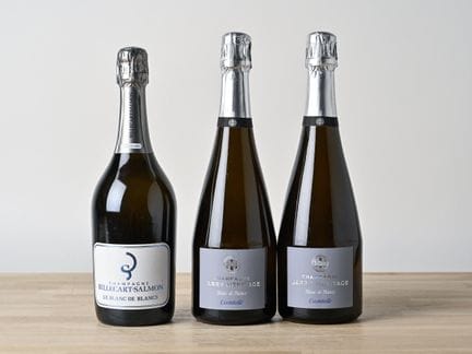 1 botella de champán extra seco «Le Blanc de Blanc