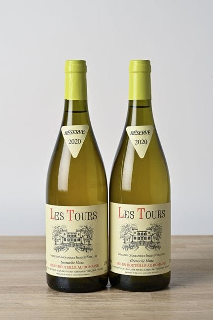 2 B IGP VAUCLUSE Grenache Blanc - 2020 - Les Tours