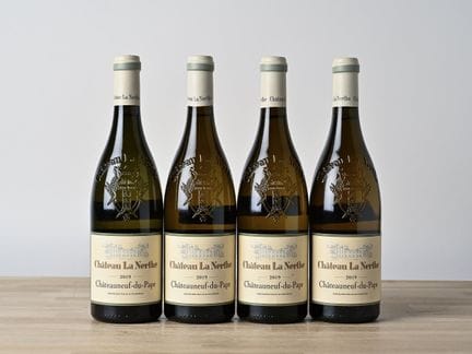 4 B CHÂTEAUNEUF DU PAPE Blanc - 2019 - Château la 