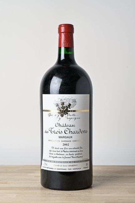 1 JERO CHÂTEAU DES TROIS CHARDONS  - 2002 - Margau