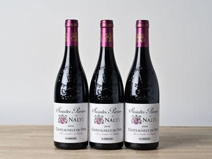 3 B CHÂTEAUNEUF DU PAPE SAINTES PIERRES DE NALYS R