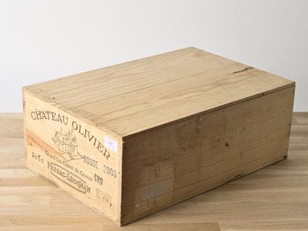 12 B CHÂTEAU OLIVIER (Caja de madera original) - 2
