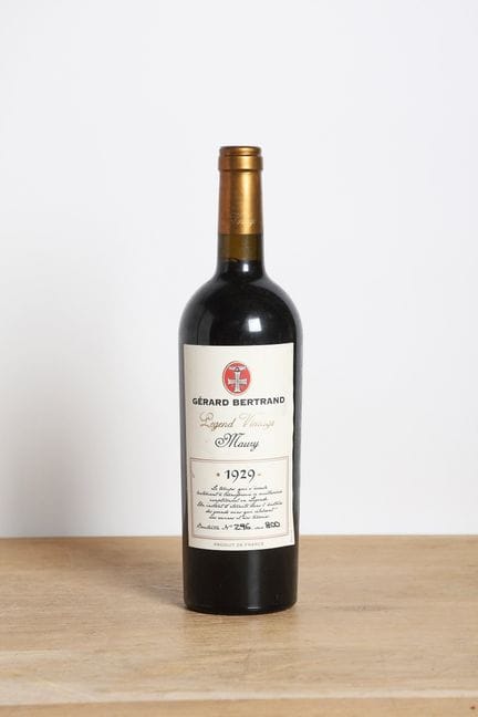 1 botella de MAURY LEGEND VINTAGE (n.º 296/800) - 