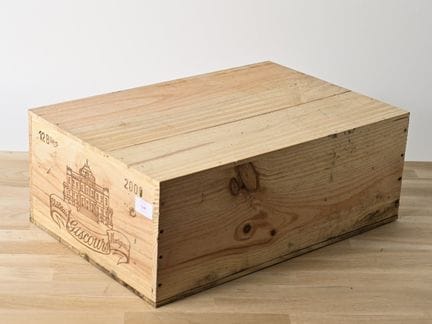 12 B CHÂTEAU GISCOURS (Caja de madera original) - 