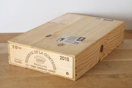 6 B RESERVE DE LA COMTESSE (Caisse Bois d'origine)