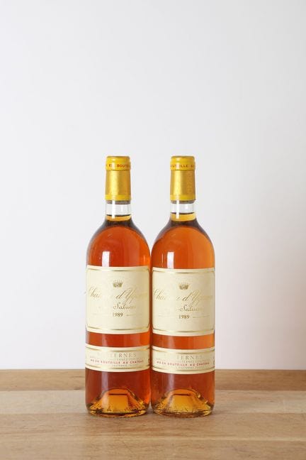 2 B CHÂTEAU D'YQUEM - 1989 - C1 Supérieur Sauterne