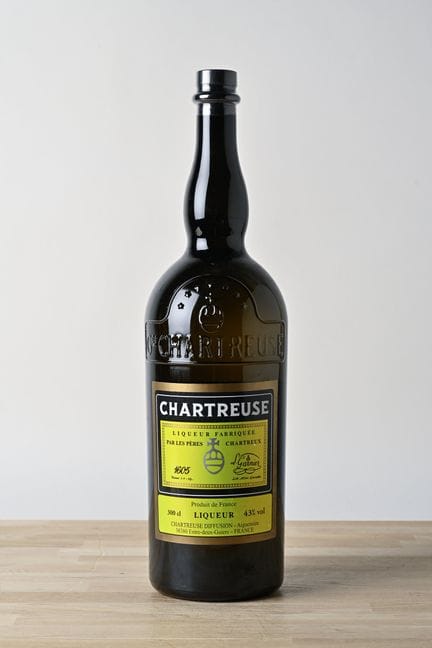 1 JERO CHARTREUSE JAUNE AIGUENOIRE 300 cl 43% (mis