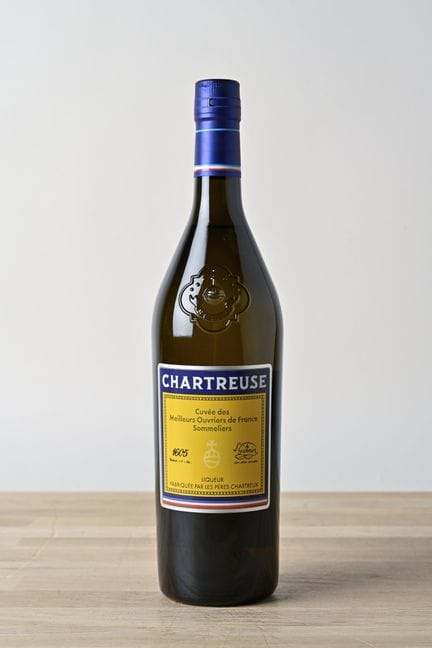 1 B CHARTREUSE JAUNE CUVEE DES MEILLEURS OUVRIERS 