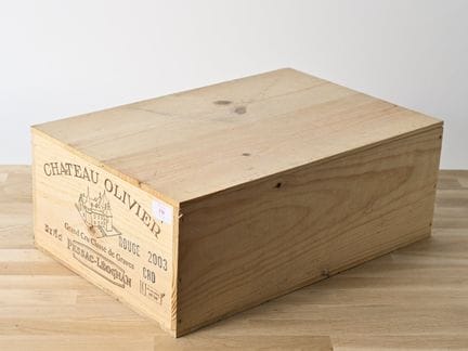 12 B CHÂTEAU OLIVIER (Caja de madera original) - 2