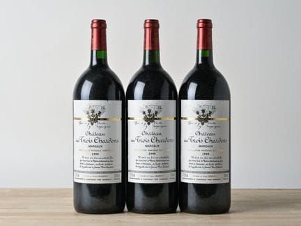 3 Mag CHÂTEAU DES TROIS CHARDONS (con ligeras nota