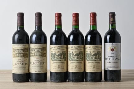 3 B CHÂTEAU CARBONNIEUX Rouge (1 T.L.B.+; e.l.s.) 