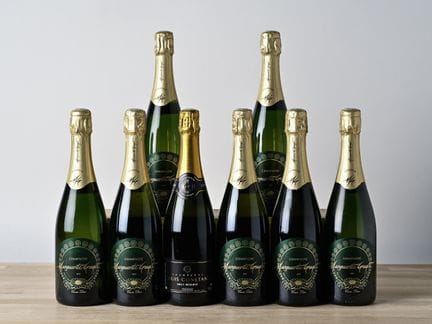 7 botellas de CHAMPÁN BRUT CUVÉE DESIR - NM - Marg