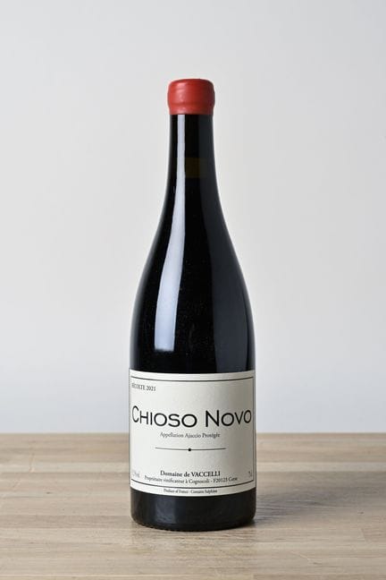 1 B CORSE CHIOSO NOVO - 2021 - Domaine Vaccelli