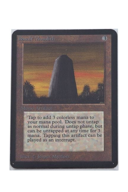 MAGIC THE GATHERING©

MAGIC THE GATHERING© Basalt 