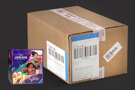 Disney Lorcana: Case of 4 "Trove Pack: Sparkling S