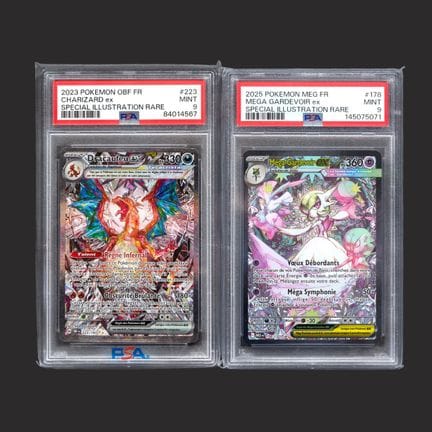Pokémon: Charizard and Gardevoir SAR PSA 10

A set