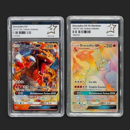 Pokémon: Charizard

Set of two graded Charizard ca