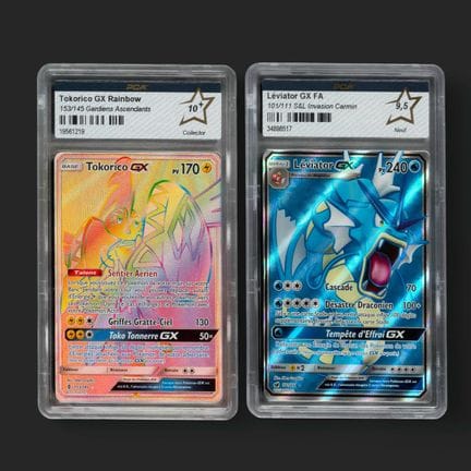 Pokémon: Sun and Moon

A set of two graded cards i