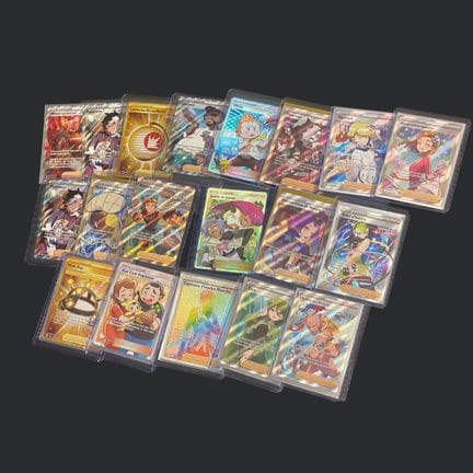 Pokémon: Trainer Cards

A set of 19 Trainer cards 