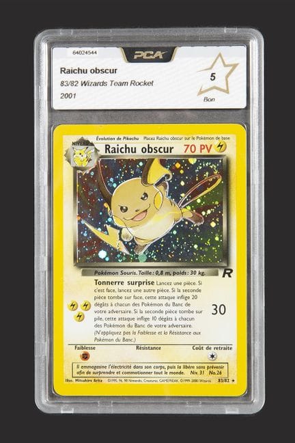 Pokémon: Dark Raichu

Team Rocket's Dark Raichu

L